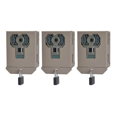 Stealth Cam Steel Security Trail Game Camera Bear Box for G Series Cams (3 Pack)