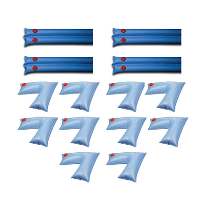 Swimline Winter Cover Water Tube for Inground Pool (4 Pack) & Weight (10 Pack)