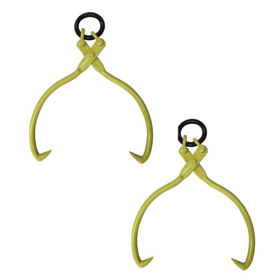 Timber Tuff TMW-14 16 Inch Forestry Logging Lifting Skidding Tongs (2 Pack) - VMInnovations