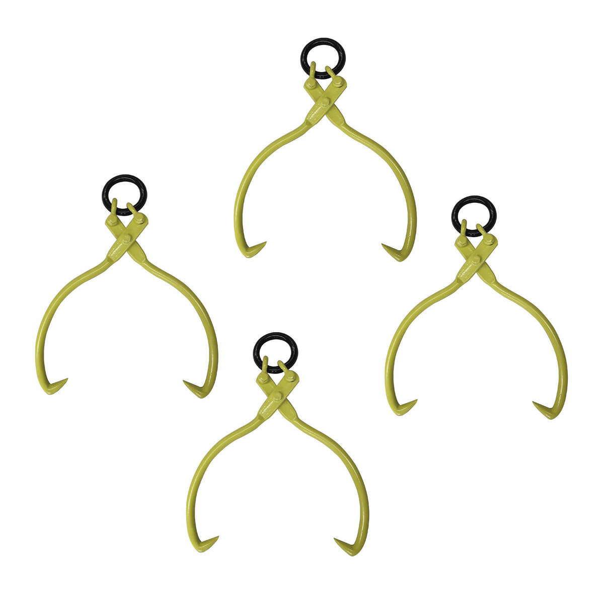 Timber Tuff TMW-14 16in 1500lb Forestry Logging Lifting Skidding Tongs (4 Pack)