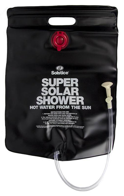 Solstice 3.75 Gallon Super Solar Sun Backpacking Camping Outdoor Shower (3 Pack)