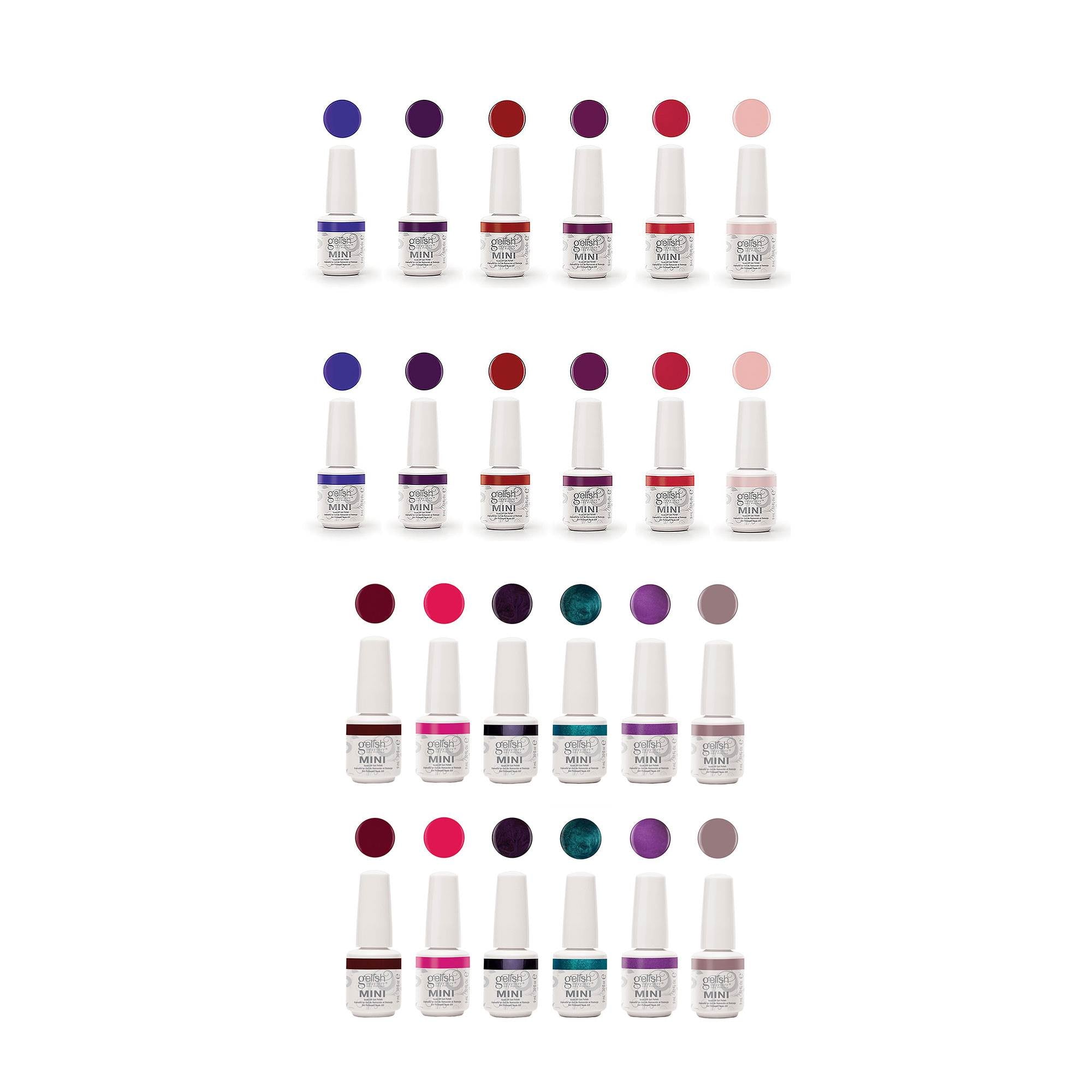Gelish Kung Fu Flair & Sassy Intergalactic Glam Gel Nail Polish Set (2 Pack)