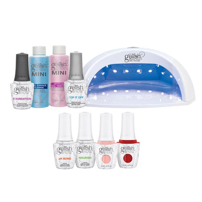 Gelish Pro Kit Professional Soak Off Gel Polish Set with 14 Gel Polish Colors