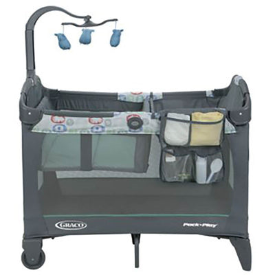 Graco Baby Pack 'n Play Folding Playard w/ Changing Pad, Cleo (2 Pack)