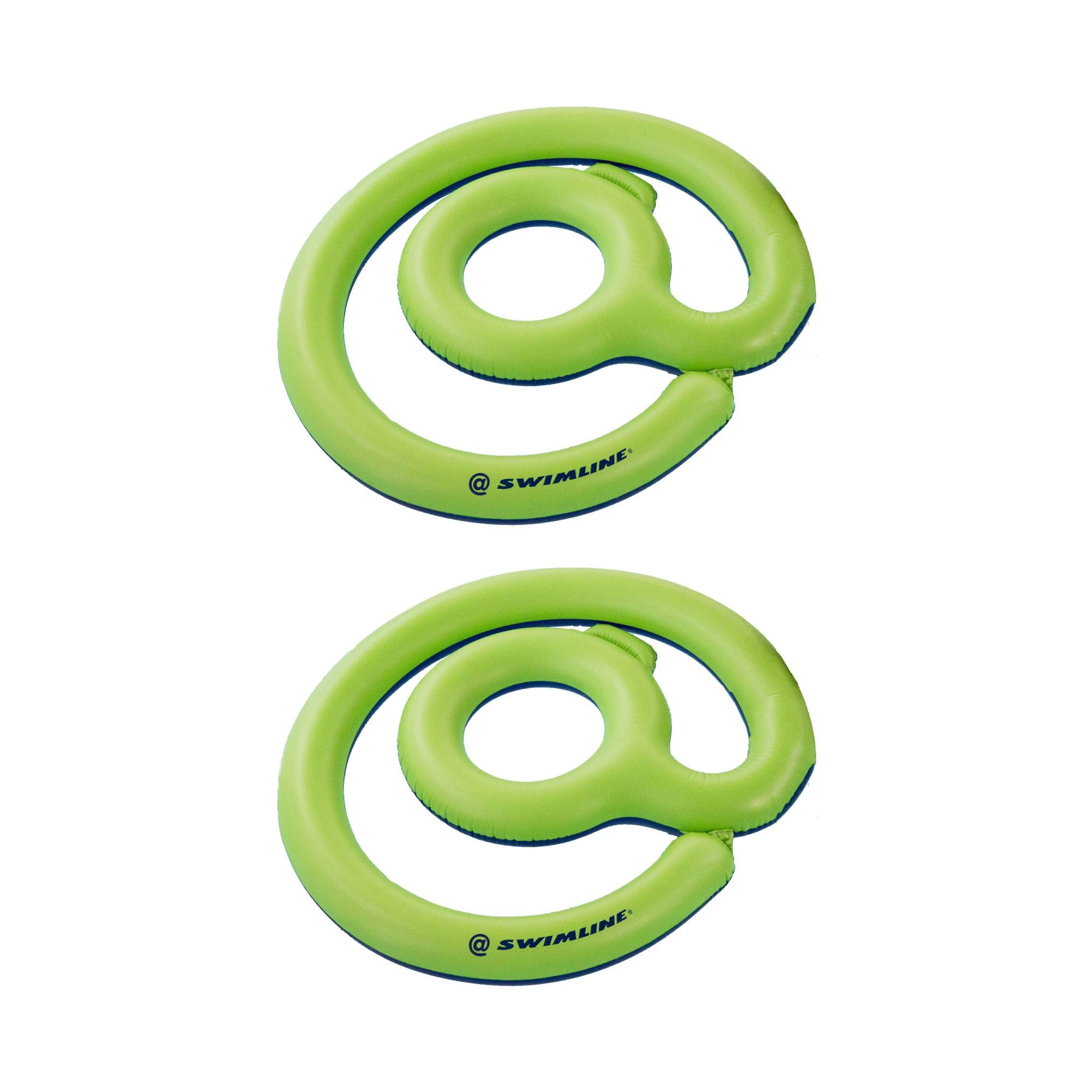 Swimline Inflatable Swimming Pool Social At Sign Symbol Swim Float Toy (2 Pack)