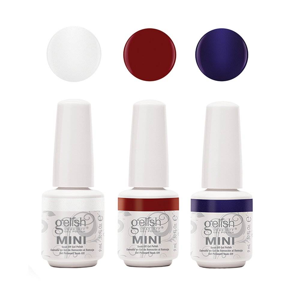 Gelish Full Size Basix Care Kit with Remover & Cleanser and Mini Matadora Polish