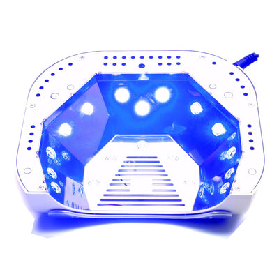 Gelish Nail Polish Dryer LED Lamp and Mini Sassy Intergalactic Glam Polish Set - VMInnovations