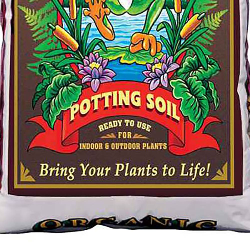 FoxFarm Ocean Forest 6.3-6.8 pH Potting Soil Mix and Happy Frog Potting Soil Mix