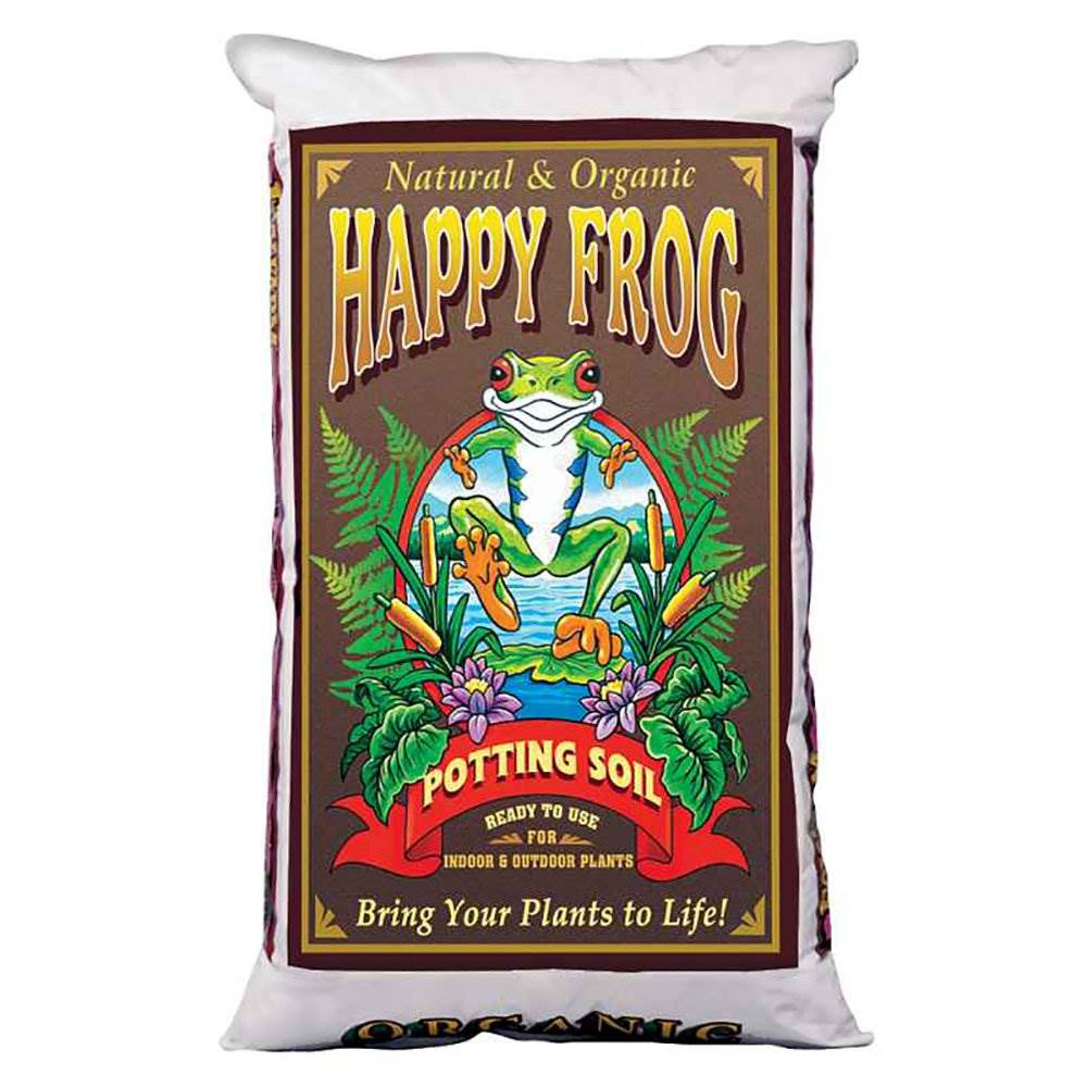 FoxFarm Ocean Forest 6.3-6.8 pH Potting Soil Mix and Happy Frog Potting Soil Mix