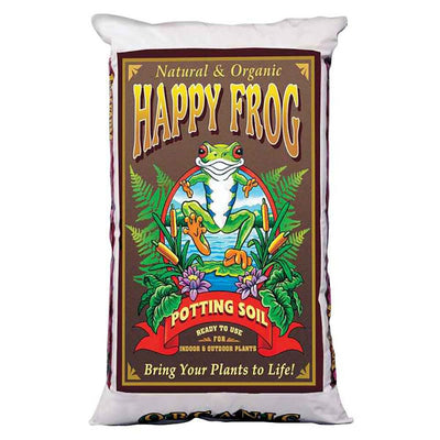 FoxFarm Ocean Forest 6.3-6.8 pH Potting Soil Mix and Happy Frog Potting Soil Mix