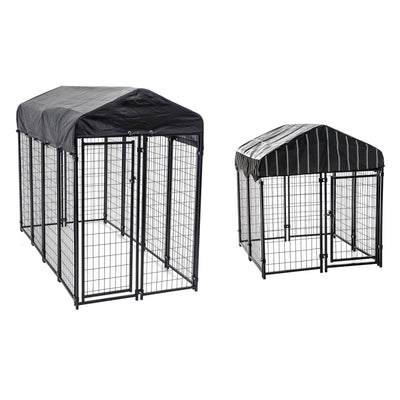 Lucky Dog Uptown Welded Wire Kennel Heavy Duty Dog Cage & Wire Kennel Play Pen