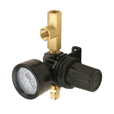 Viair 0-220 PSI Gauge Air Tank Pressure Regulator with 0.25" Fitting (3 Pack)