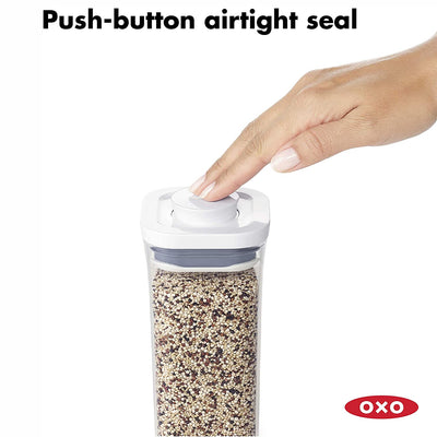 OXO Good Grips Airtight 6 Qt Bulk Food Storage POP Container, Clear (Open Box)