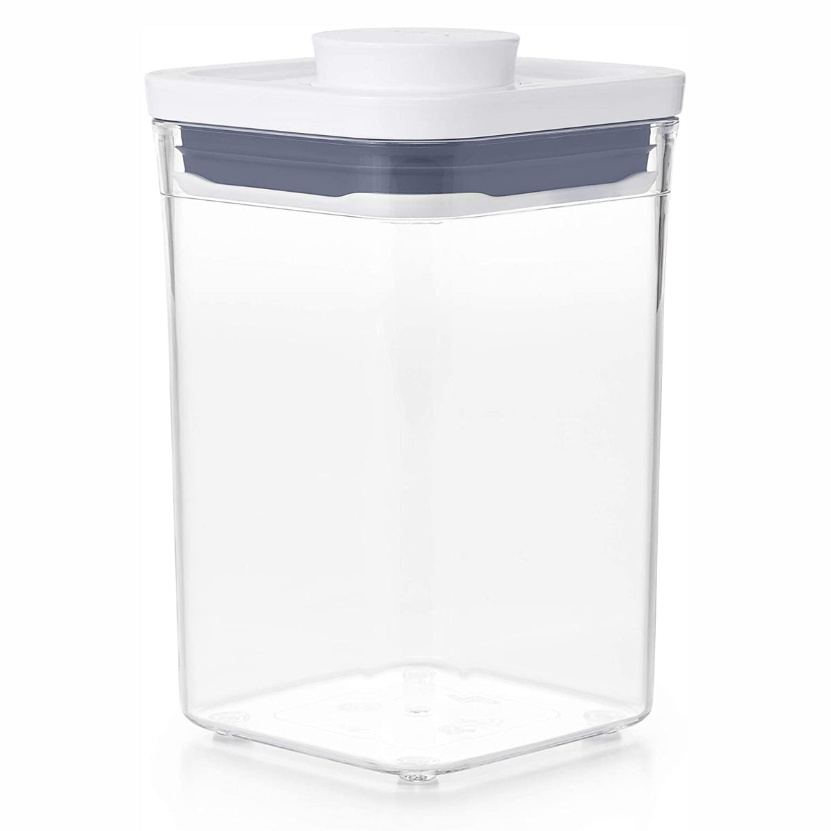 OXO Good Grips Short 1.1 Quart Bulk Food Storage POP Container, Clear (6 Pack)