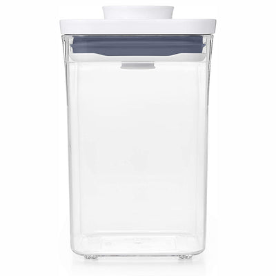 OXO Good Grips Short 1.1 Quart Bulk Food Storage POP Container, Clear (4 Pack)