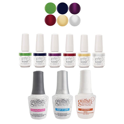 Gelish Little Miss Nutcracker Winter Gel Nail Set & Terrific Trio Collection