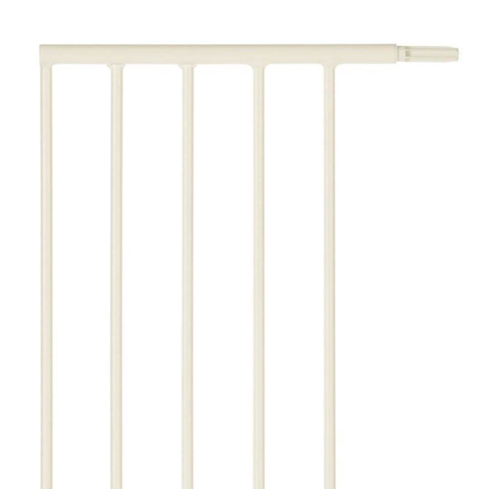 North States Wide Portico Arch Baby Gate 5 Bar Extension, Ivory (4 Pack)