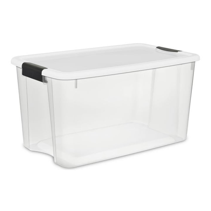 Sterilite 70 Quart Ultra Latch Storage Box (4 Pack) & 64 Qt. Container (6 Pack)