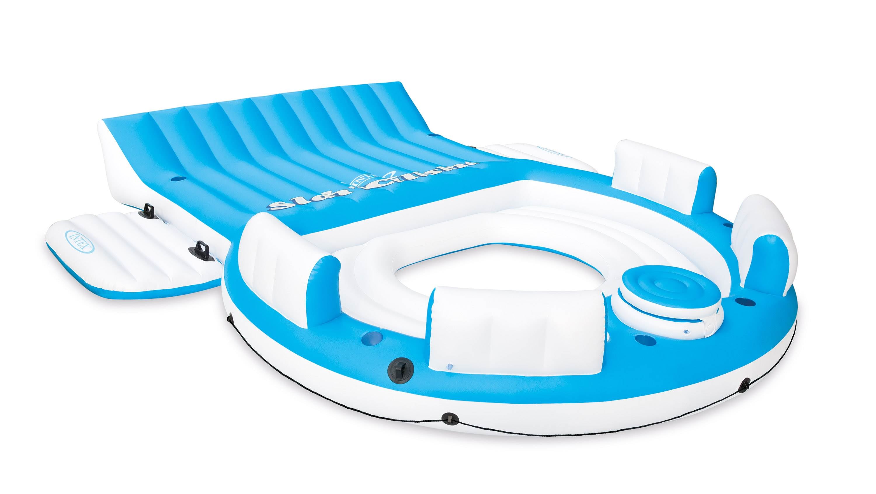 Intex Oasis Island 5-Person Inflatable Floating Lounge & Relaxation Island Float