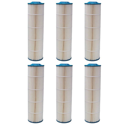 Unicel C-7697 Replacement Above Ground Pool Filter Cartridge, 200 Pleats, 6 Pack