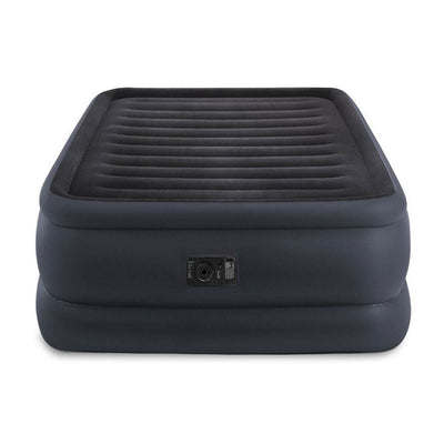 Intex 22" Raised Queen Air Mattress with Built-In Pump & Twin-Size Air Mattress