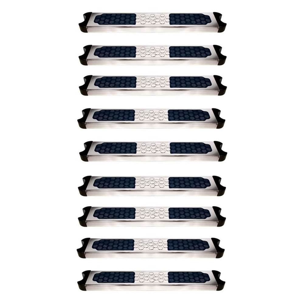 Hydrotools Swimming Pool Stainless Steel Replacement Ladder Rung Step (9 Pack)