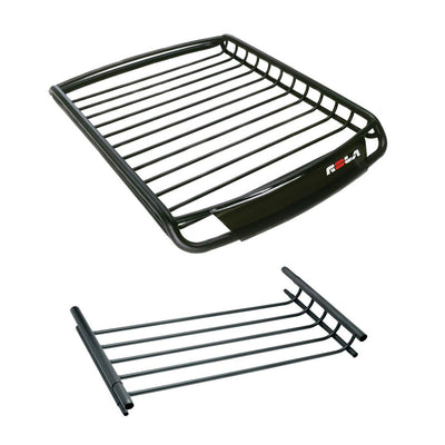 Rola Vortex 2-Piece Rooftop Cargo Carrier Basket & Basket 18-3/4-Inch Extension - VMInnovations