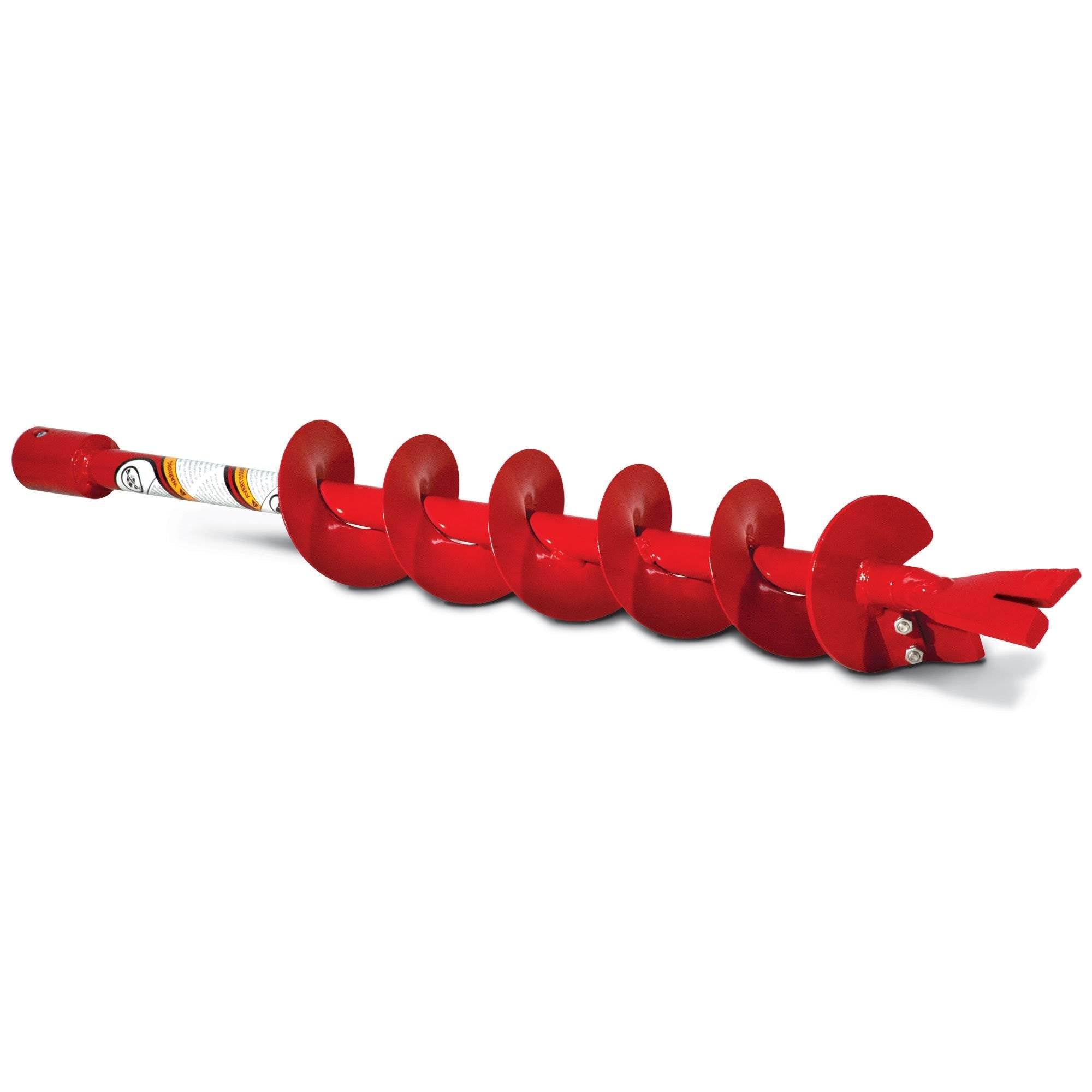 Earthquake Auger Fishtail Point Replaceable Post Hole Digger Bit, 4" & 3" Bits