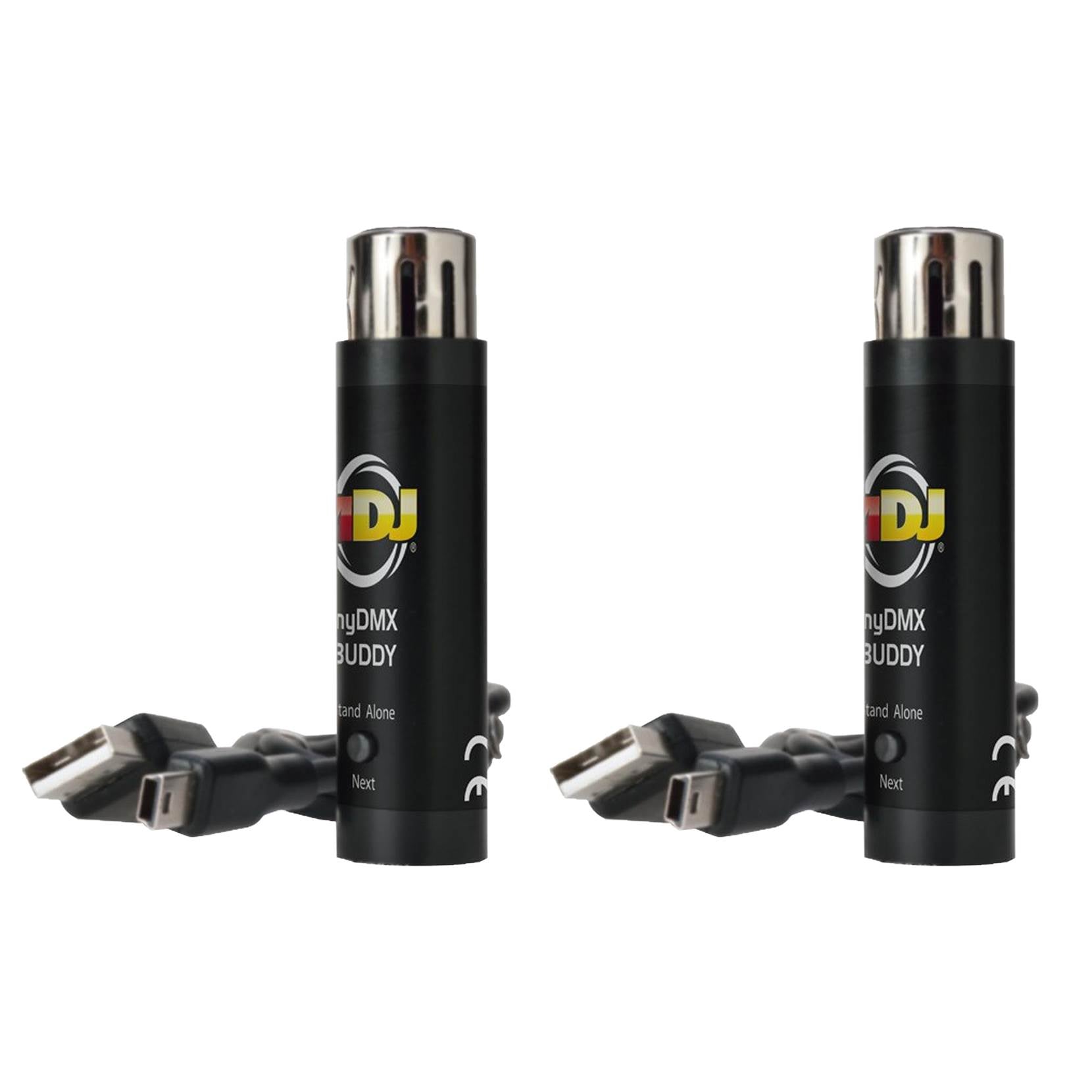AMERICAN DJ myDMX Buddy USB Computer Software LED DMX Light Interface (2 Pack)