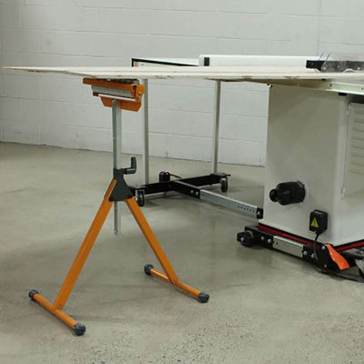 Bora Tool 11.25 Inch Ball Bearing Adjustable Pedestal Roller Workbench (2 Pack)