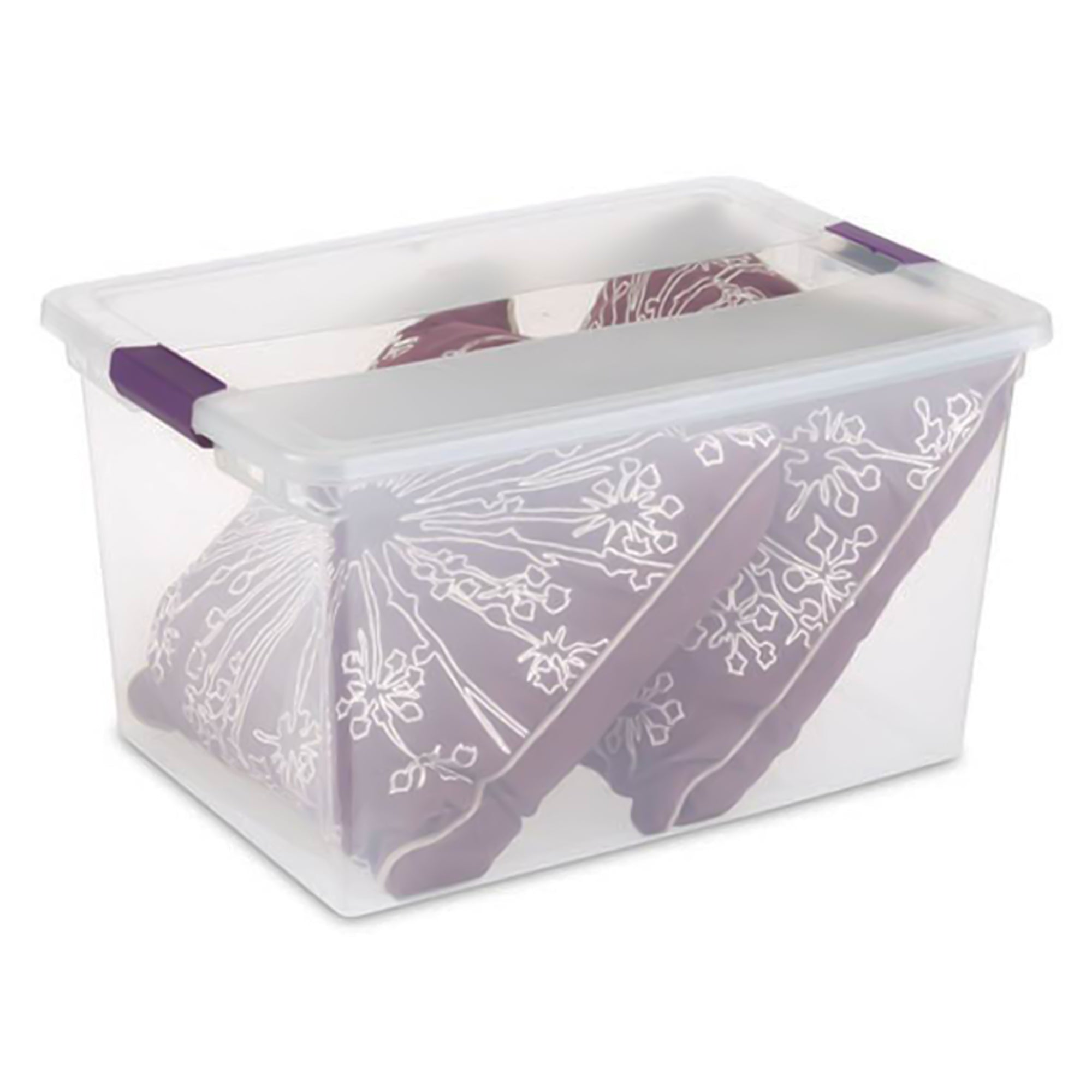 Sterilite 66 Quart Storage Totes, 6 Pack, and 6 Quart Storage Totes, 12 Pack - VMInnovations