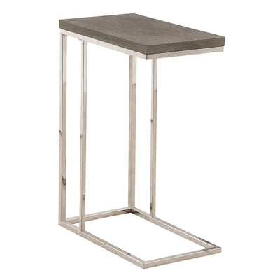 Monarch Contemporary Accent 2-Piece Dark Taupe Nesting End Tables & Side Table
