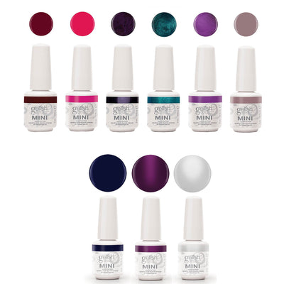 Gelish Mini Sassy Intergalactic Glam and Little Miss Nutcracker Gel Nail Polish