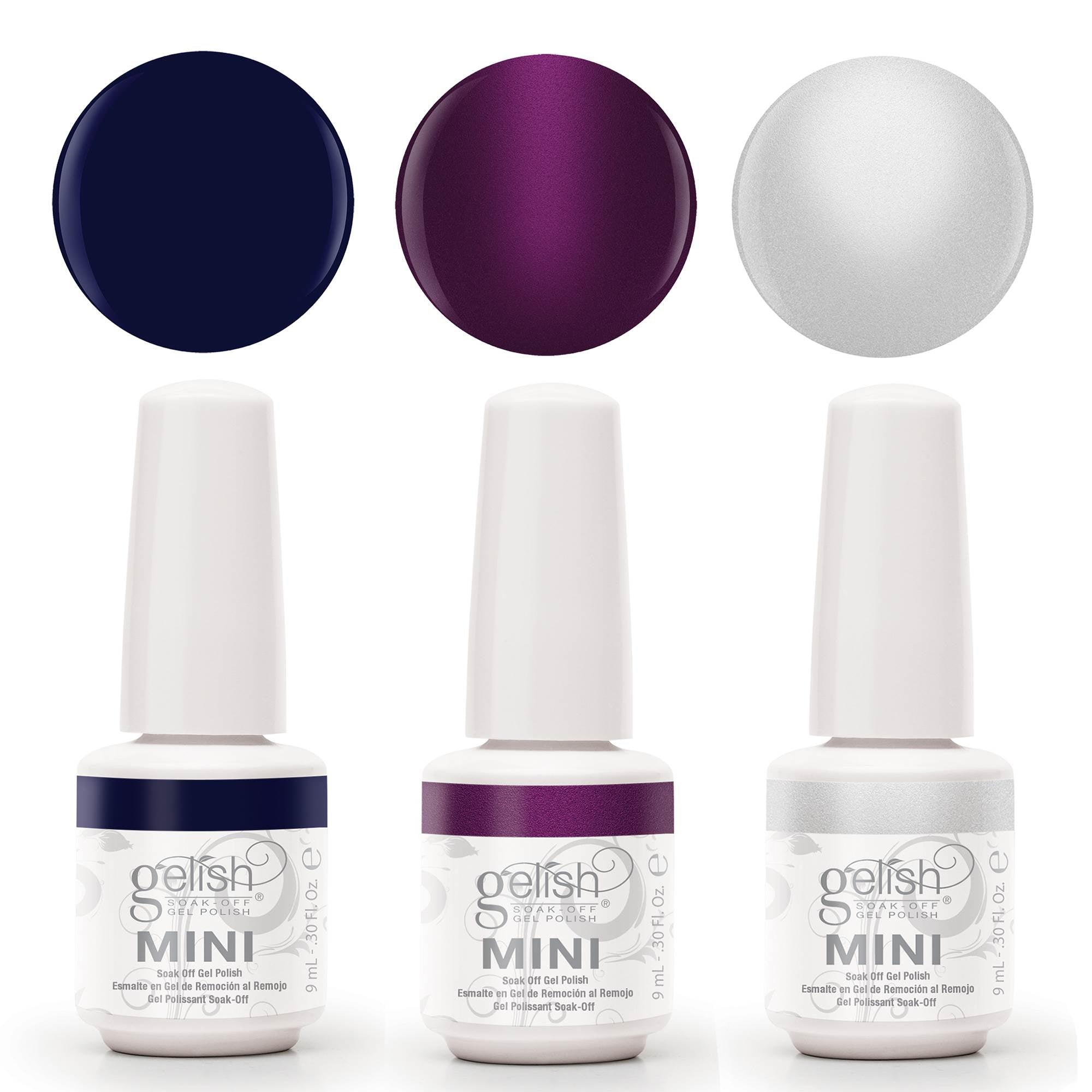 Gelish Mini Sassy Intergalactic Glam and Little Miss Nutcracker Gel Nail Polish