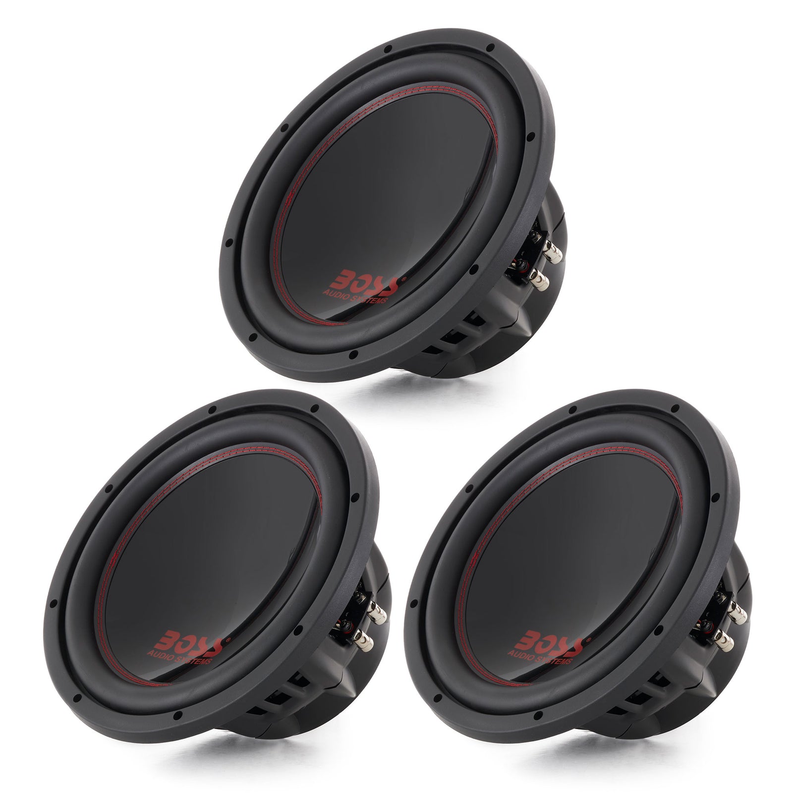 Boss Audio 12-Inch 2600-Watt Car Power Subwoofer DVC Power Sub 4 Ohm (3 Pack) - VMInnovations