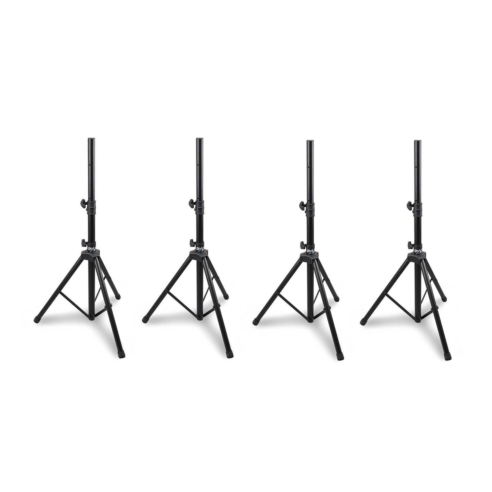 Pyle Pro Adjustable Extending Height Tripod Speaker Stand Holder Mount (4 Pack) - VMInnovations