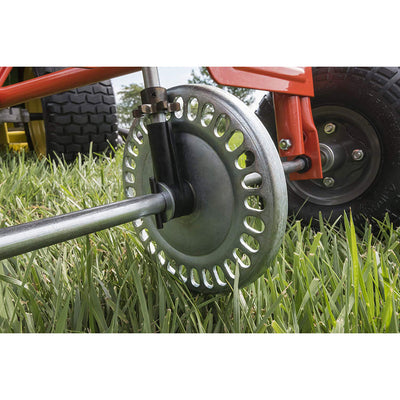Agri-fab 110-lb Capacity Tow Broadcast Spreader, Black (Certified Refurbished)