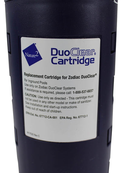 New Zodiac W28002 Nature 2 DuoClear 45K Mineral Replacement Cartridge (2 Pack) - VMInnovations
