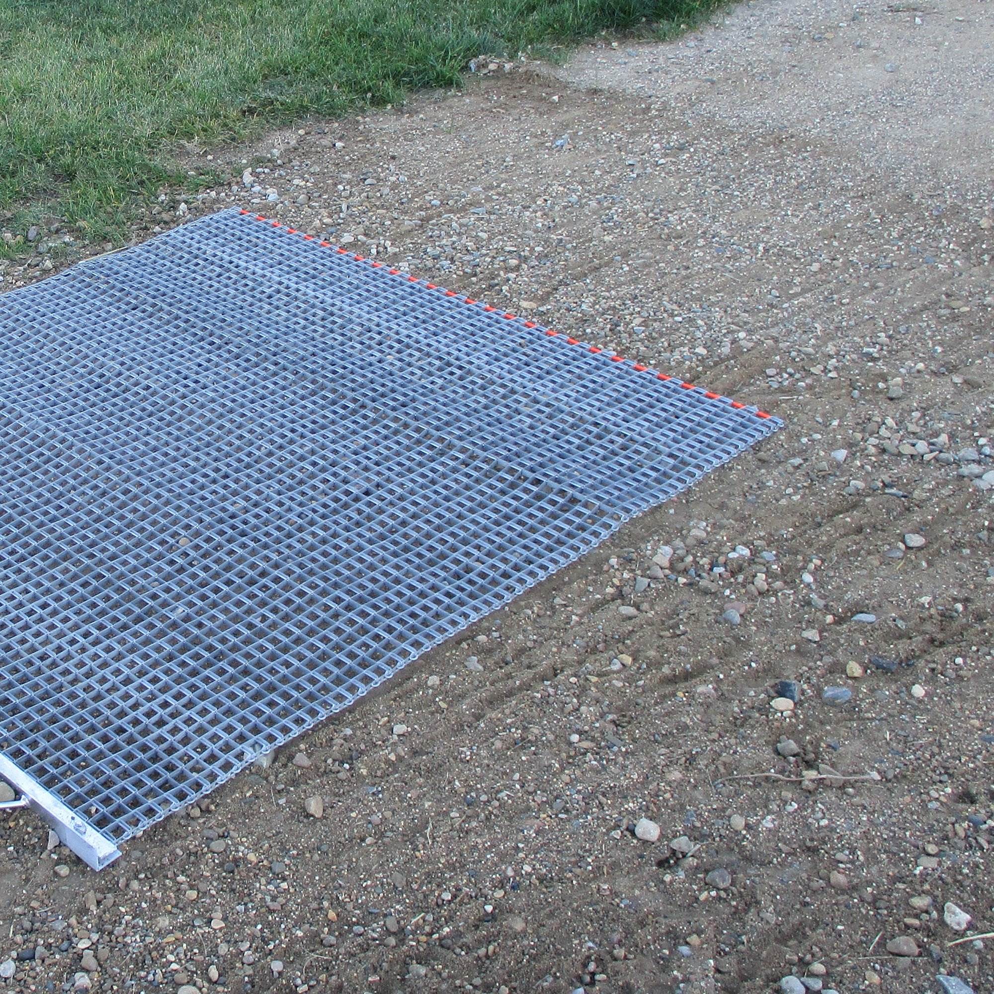 Yard Tuff ATV/UTV 3' x 3' Zinc Plated Field Surface Leveling Drag Mat (2 Pack)