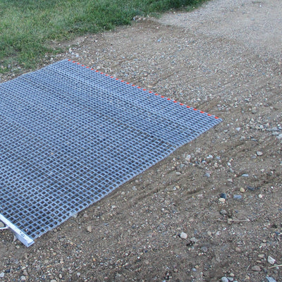 Yard Tuff ATV/UTV 3' x 3' Zinc Plated Field Surface Leveling Drag Mat (2 Pack)