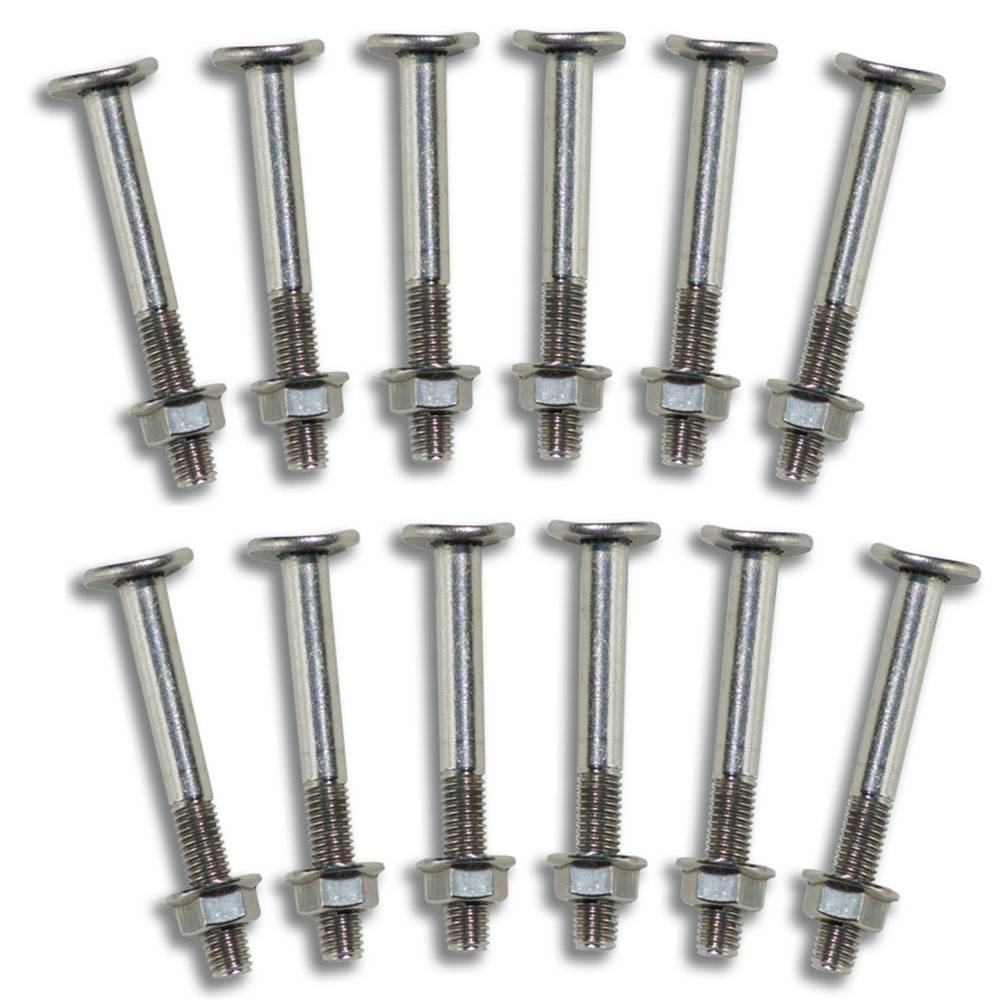 HydroTools Swimming Pool Replacement Ladder Stainless Steel Bolts Set (2 Pack) - VMInnovations