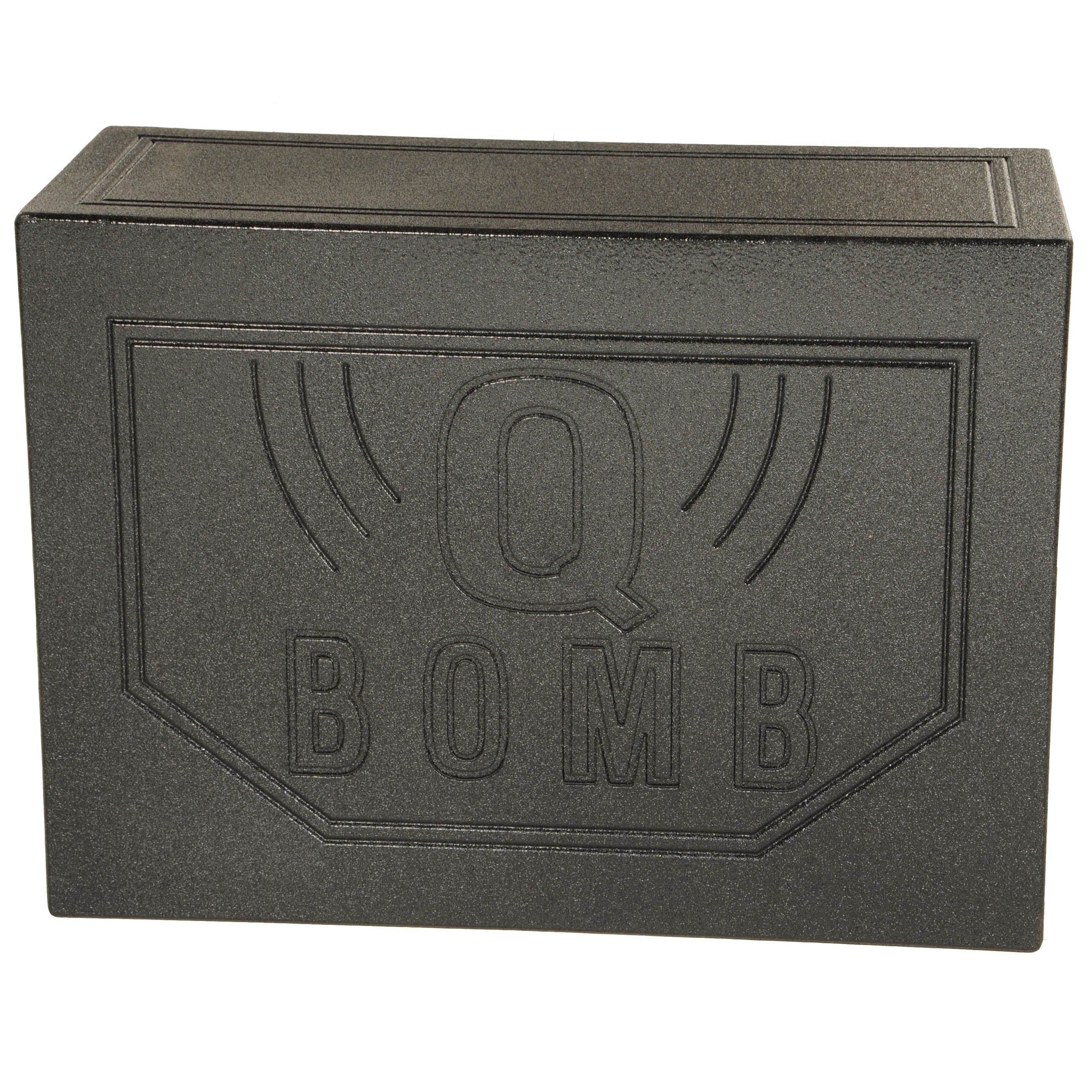 Q-POWER QBOMB 12" Dual Vented Ported Car Subwoofer Sub Box Enclosure (2 Pack) - VMInnovations