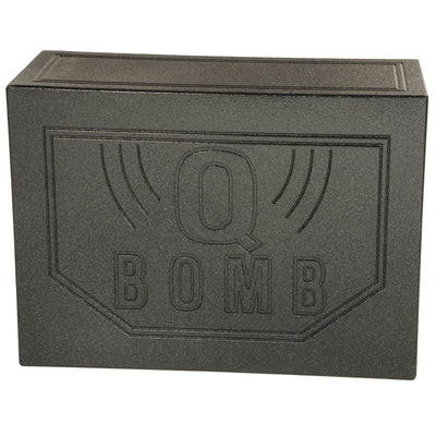 Q-POWER QBOMB 12" Dual Vented Ported Car Subwoofer Sub Box Enclosure (2 Pack) - VMInnovations