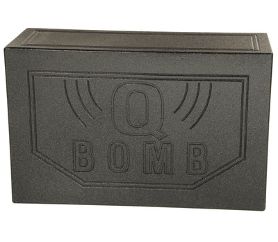 Q-POWER QBOMB 12" Dual Vented Ported Car Subwoofer Sub Box Enclosure (2 Pack)