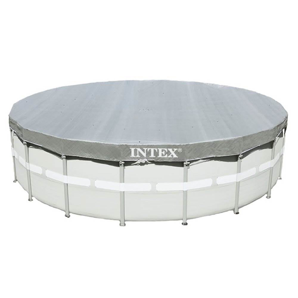 Intex UV Resistant Deluxe Debris Cover 18' Ultra Frame Swimming Pools (2 Pack)