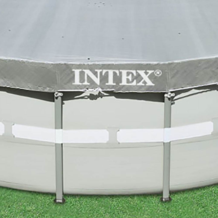 Intex UV Resistant Deluxe Debris Cover 18' Ultra Frame Swimming Pools (2 Pack)