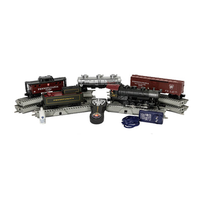 Lionel Trains Pennsylvania Flyer 8-0 Freight Locomotive Train Set (For Parts)