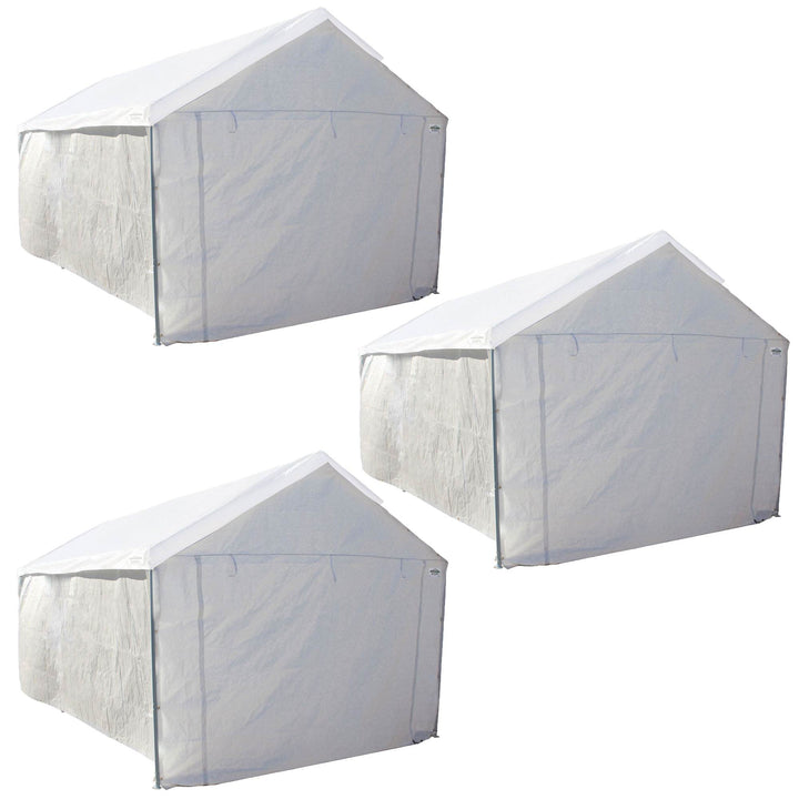 Caravan Canopy Car Port 6 Leg Tent Sidewalls (3 Pack)