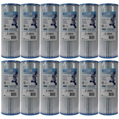 Unicel Spa Replacement Cartridge Filter 25 SqFt CFR-25 In-line (12 Pack)