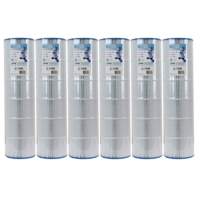 Unicel C-7468 FC-0810 Swimming Pool Filter Replacement Cartridge CL460 (6 Pack)